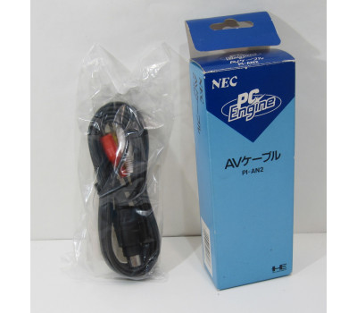 Pc Engine AV Kabel, officiell NEC original (boxad)