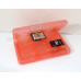 Nintendo DS / 3ds fodral för 24 spel + minneskort (olika färger)