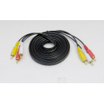 AV/RCA-kabel, 3 meter