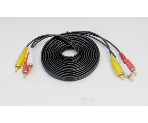 AV/RCA-kabel, 3 meter