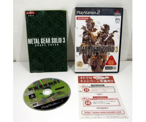 Metal Gear Solid 3: Snake Eater (saknar extra lapp), PS2
