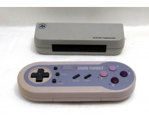 Super Famicom SFC Acclaim Dual Turbo handkontroll + mottagare
